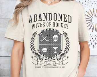 Hockey Wife T Shirt, Goalie Wife Shirt, Ice Hockey Gift, Funny Wife Gifts, Hockey Wife Era Graphic Tee