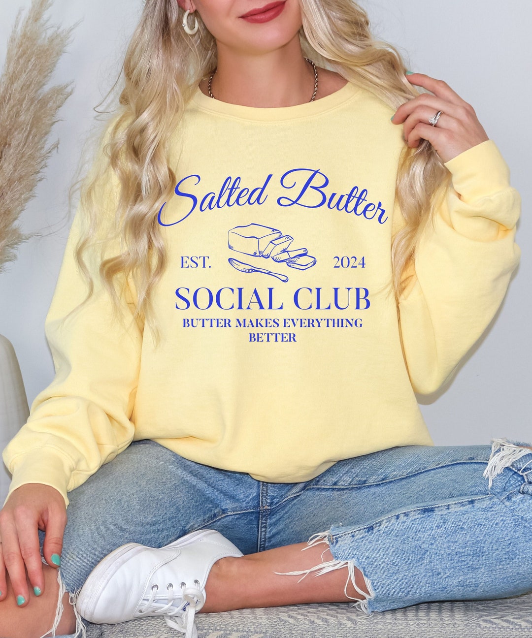 Butter Stitch Detail Sweater