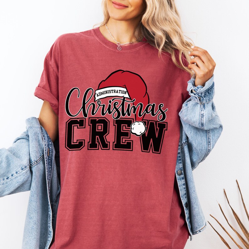 Family Christmas Shirt, Comfort Colors Christmas Crew Tee, Group