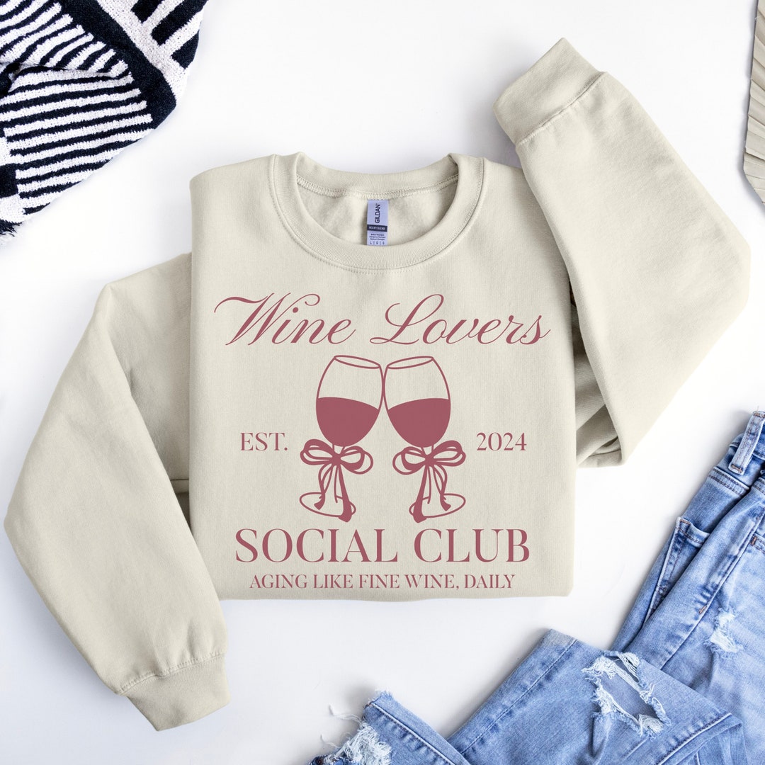 Wine Play Dates Sweatshirt main image 0