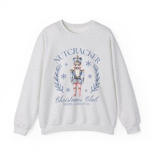 Nutcracker Sweatshirt, Toile Christmas Nutcracker Sweater, Christmas Club, Nutcracker Ballet, Christmas Gifts, Christmas Party Sweater image 9