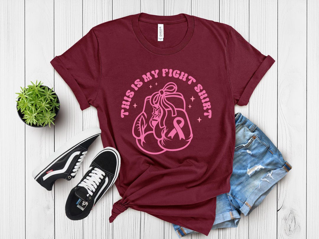 This is My Fight Shirt, Breast Cancer Awareness Shirt, Empowerment Tee