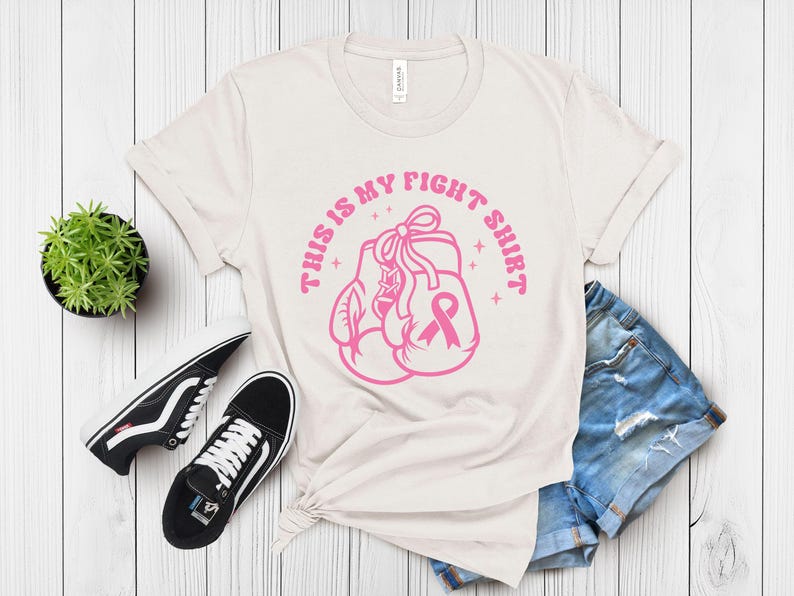 This is My Fight Shirt, Breast Cancer Awareness Shirt, Empowerment Tee