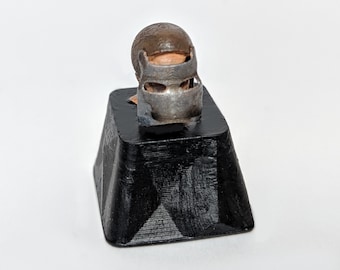 RUST Fan Art - Tapa de llave de máscara facial de metal