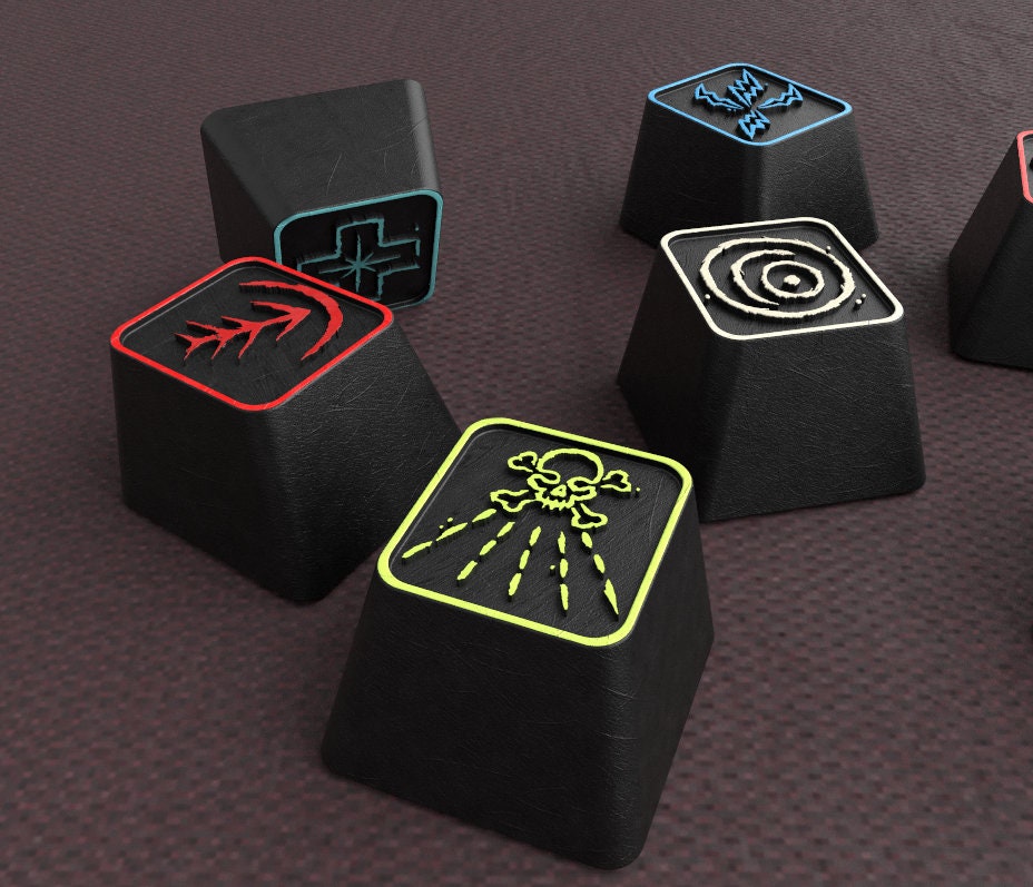 Baldur's Gate 3 - Fan Art Custom Keycaps - Etsy