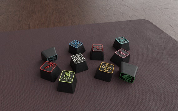 Baldur's Gate 3 - Fan Art Custom Keycaps