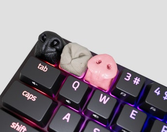 Animal Nose BOOP - Teclas individuales Interruptores estilo Cherry MX.