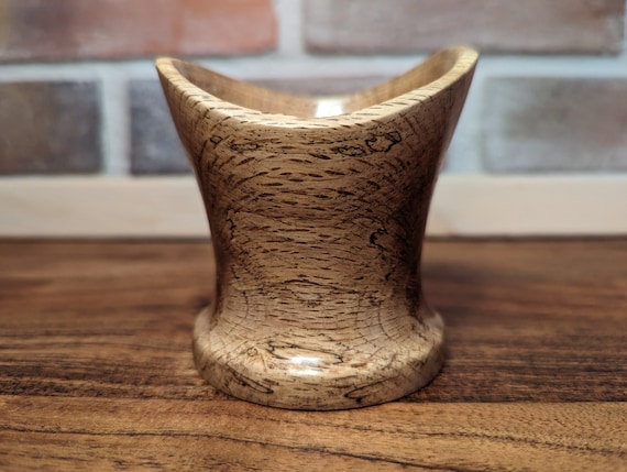 Handmade Small Natural Edge Oak Vase