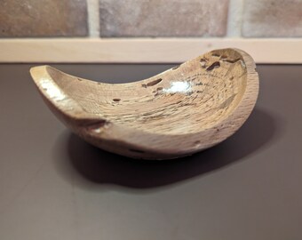 Natural Edge Oak Bowl