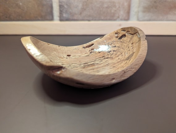 Natural Edge Oak Bowl
