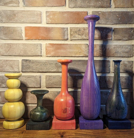Assorted Handmade Candlestick Holders