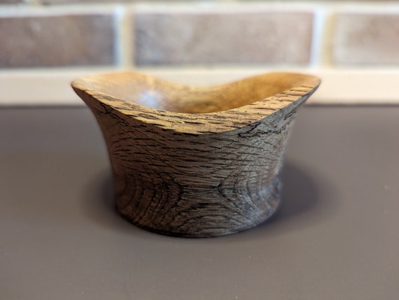 Natural Edge Oak Vase