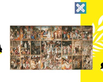 Christ Stories, Jesus Cross Stitch Pattern, DMC, Instant Download, Pattern Keeper Compatible