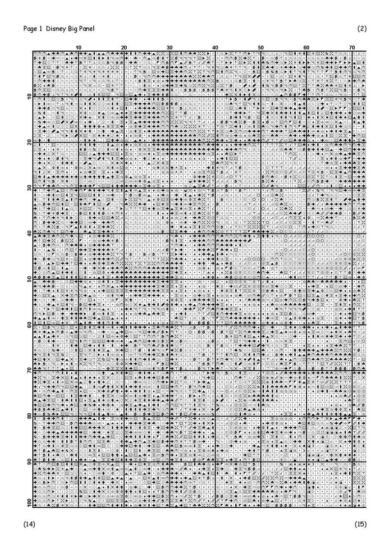 PDF Cross Stitch Pattern DMC Pattern Keeper Compatible ,instant ...