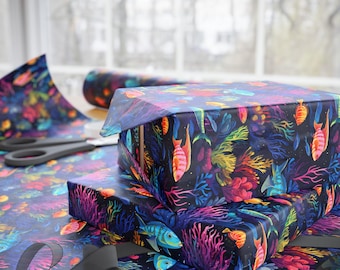 Tropisches Fisch Geschenkpapier: Geschenkpapier