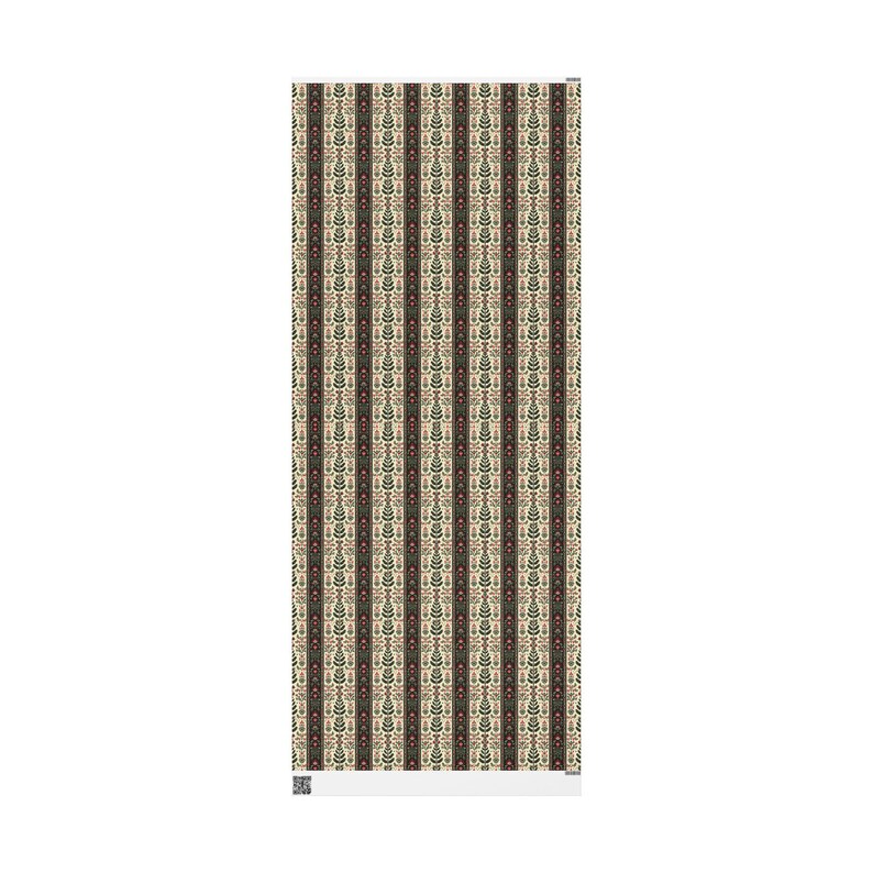 Palestinian Embroidery Wrapping Paper: Elegant Ramadan/Eid Gift Wrap image 3