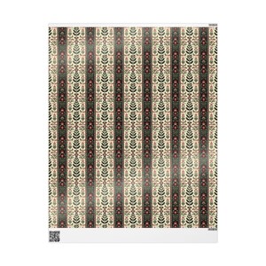 Palestinian Embroidery Wrapping Paper: Elegant Ramadan/Eid Gift Wrap image 2