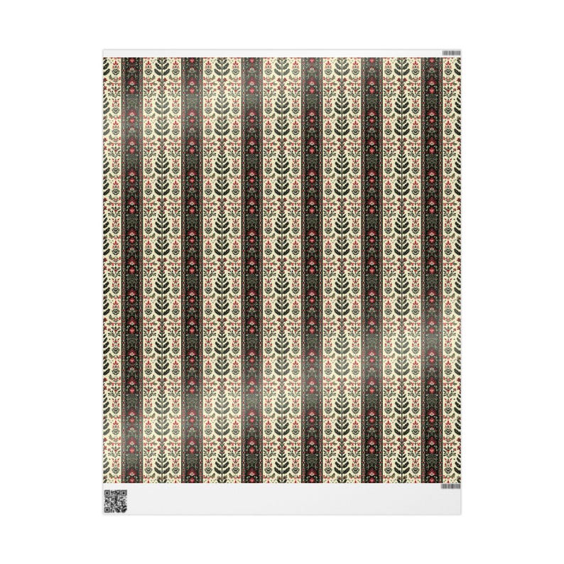 Palestinian Embroidery Wrapping Paper: Elegant Ramadan/Eid Gift Wrap image 2