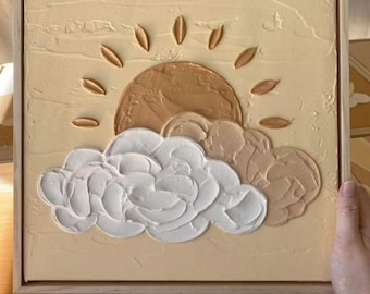 Kids room wall texture art/ kidsrooom decorative/ personalize art