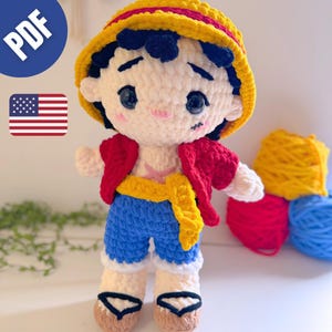 Anime Pirate Amigurumi Crochet Pattern