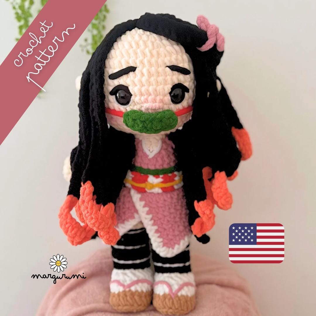 Anime Inspired: Demon Girl - Amigurumi Crochet Pattern