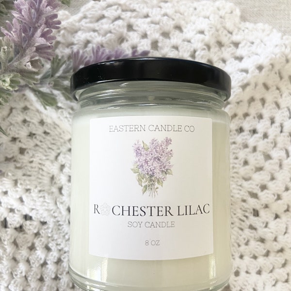 Rochester Lilac Organic Candle