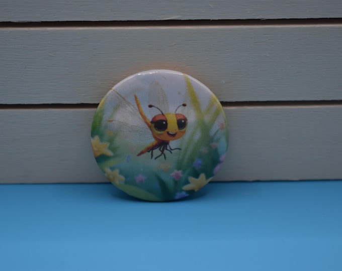 One inch button pin