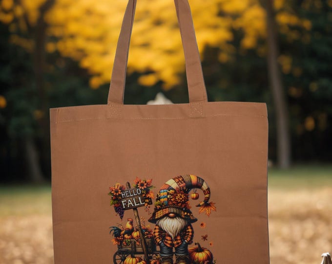 Fall Canvas Tote Bag