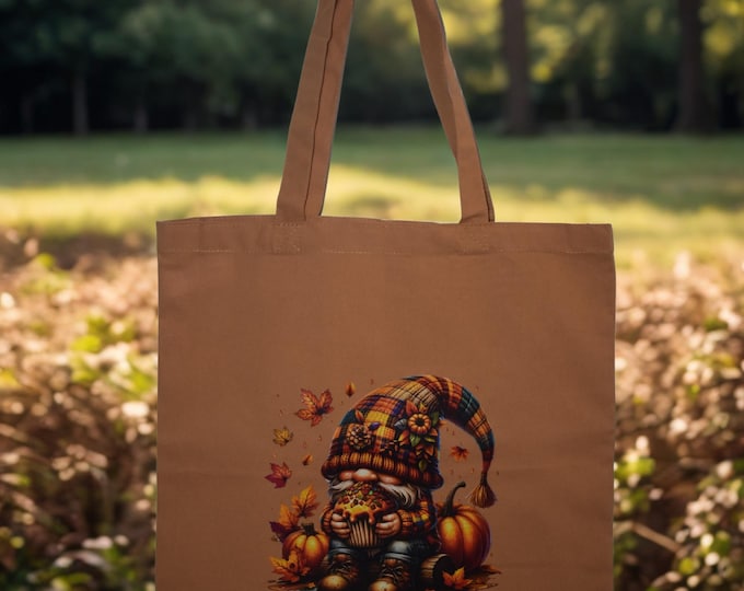 Fall Canvas Tote Bag