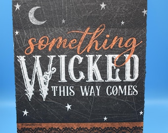 Small Halloween Canvas Decor