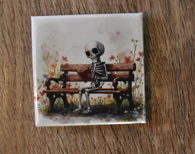 2x2 Square Fridge Halloween Magnet