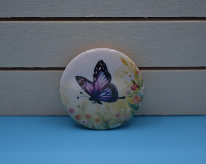 One inch button pin