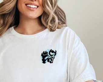 Invocar guerrero, camiseta frontal de Soul Soldier, ropa exterior de algodón pesado, diseño inspirado, regalos de calidad para amigos