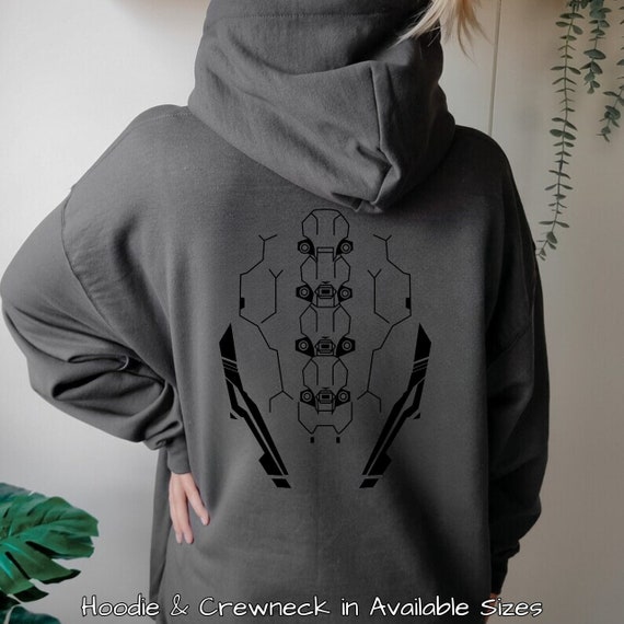 VR × CYBERPUNK CREWNECK / GREY　XL Cyberpunk Edgerunner Lime Crew Neck Sweatshirt | Official