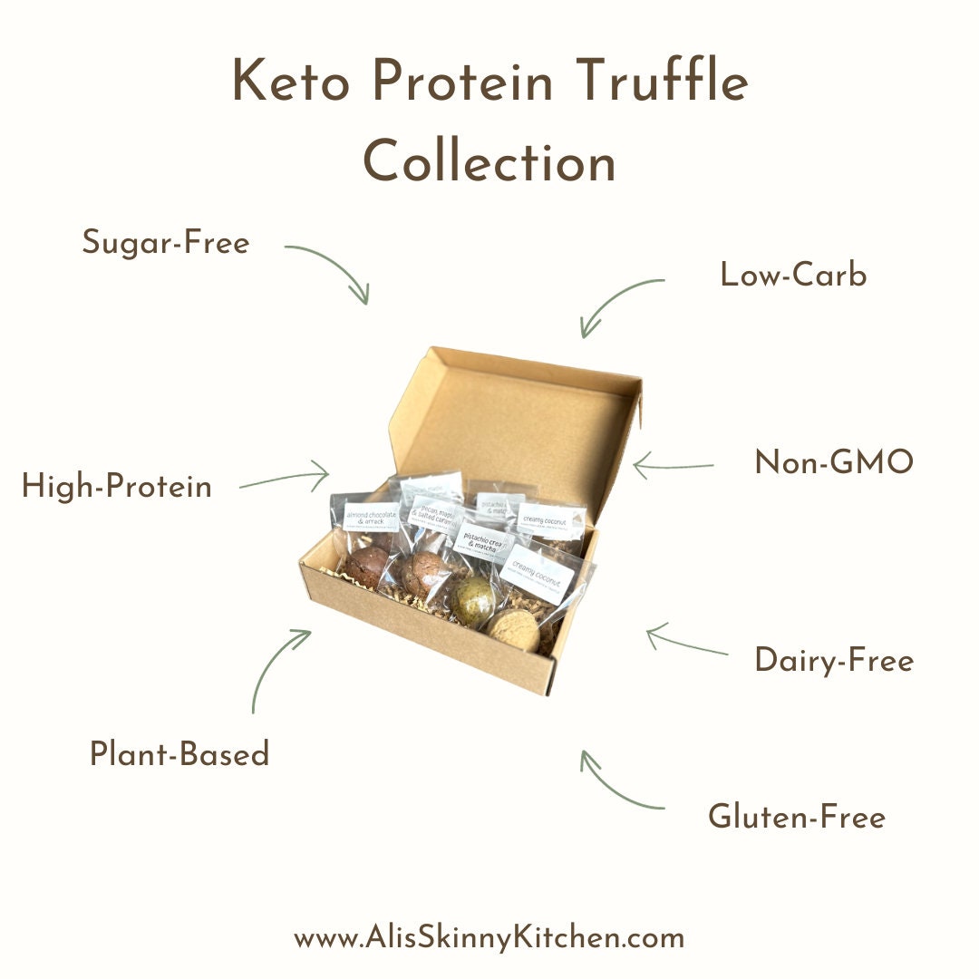 Chocolate Rum Protein Bites Sugarfree, Lowcarb, Vegan, Highprotein