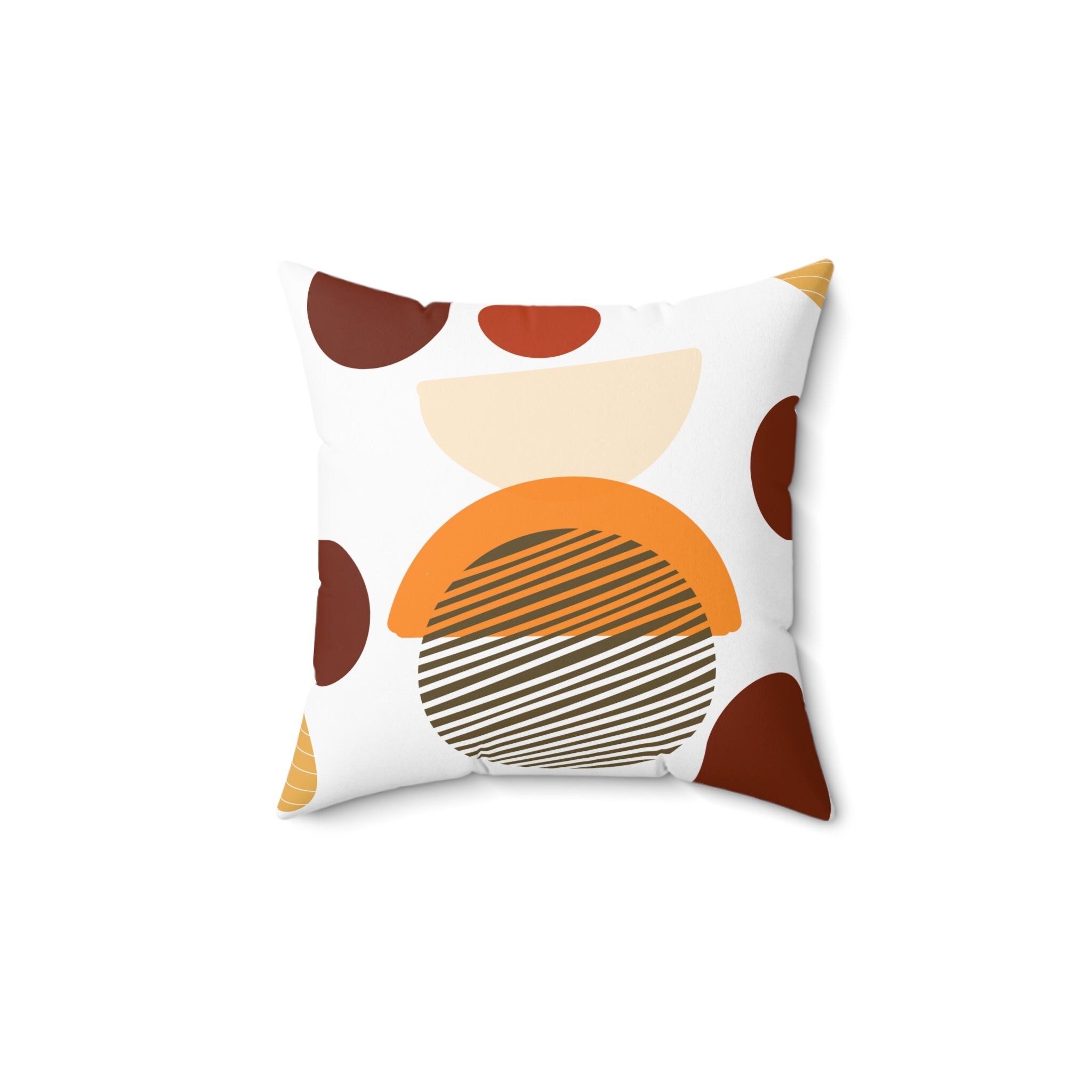 Abstract Art Pillow, Unisex Gifts, Housewarming Gift, 14x14 Etsy