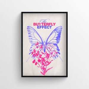 Poster Butterfly Wall and decorative poster image 1