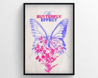 Póster "Mariposa" - Póster de pared y decorativo.