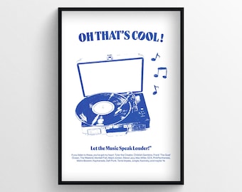 Poster "Vinyl" - Wall and decorative poster