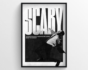 Póster "SCARY" - Película de diseño artístico