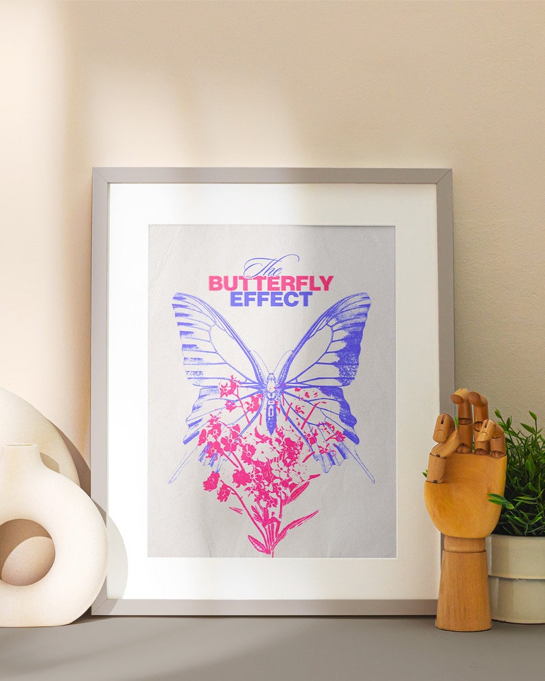 Poster Butterfly Wall and decorative poster image 3