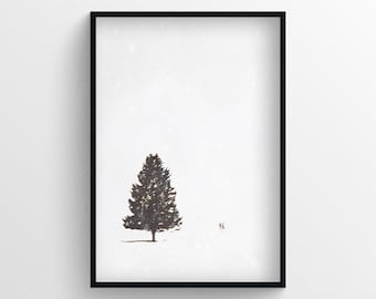 Poster "Albero" - Design artistico creativo e stimolante