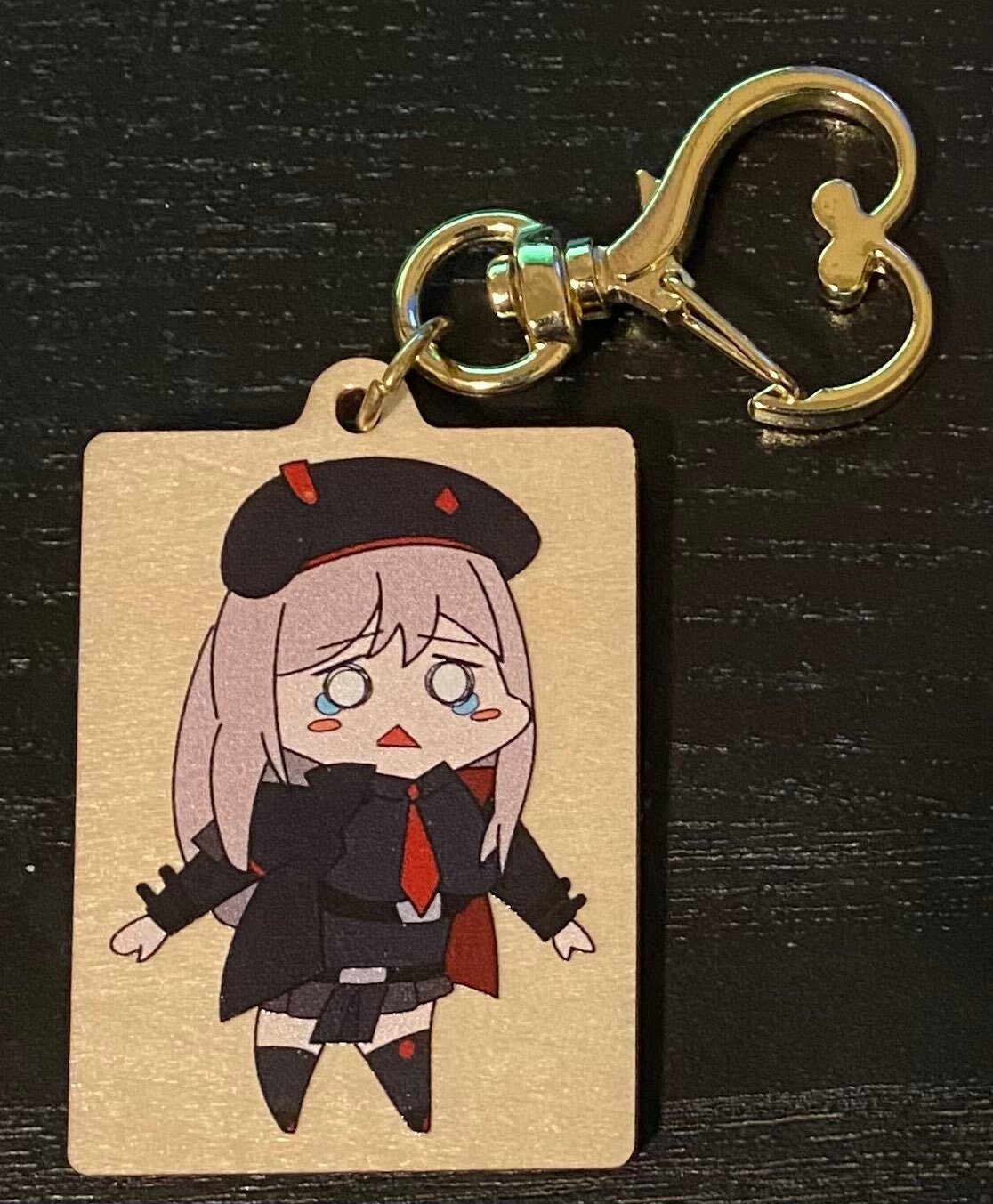 Nikke Rapi Wooden Charm Doublesided