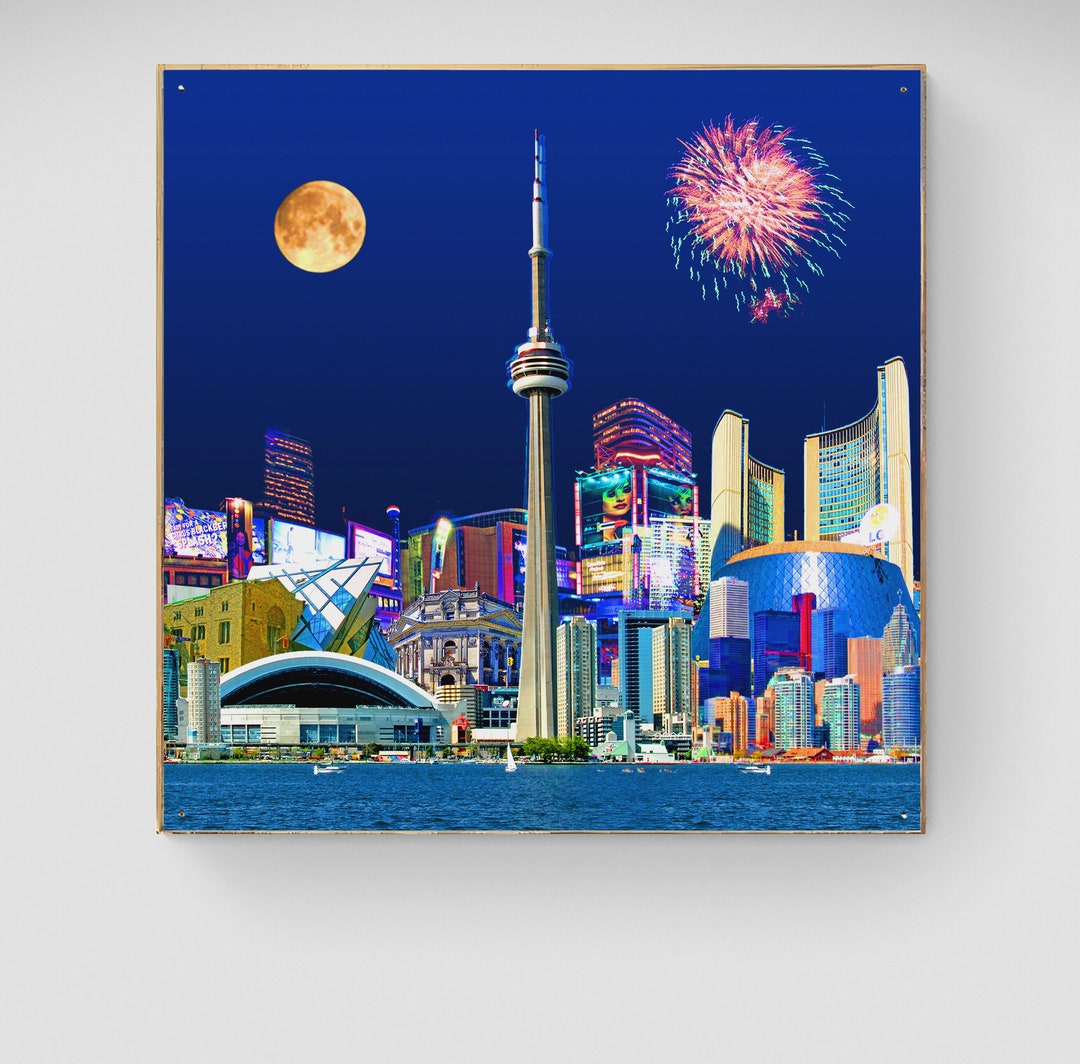 Mini Pop / Toronto Wall Art Home Decor Artwork Art Etsy