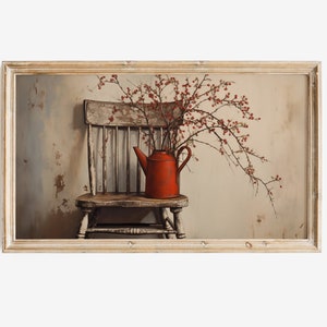 Rustic TV Art | Samsung Frame TV Art | Antique Farmhouse TV Art | Modern Farmhouse Art for Frame Tv | Moody Vintage Tv Art