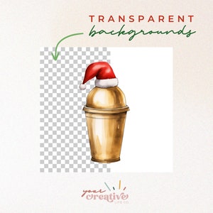 Christmas clipart with transparent backgrounds