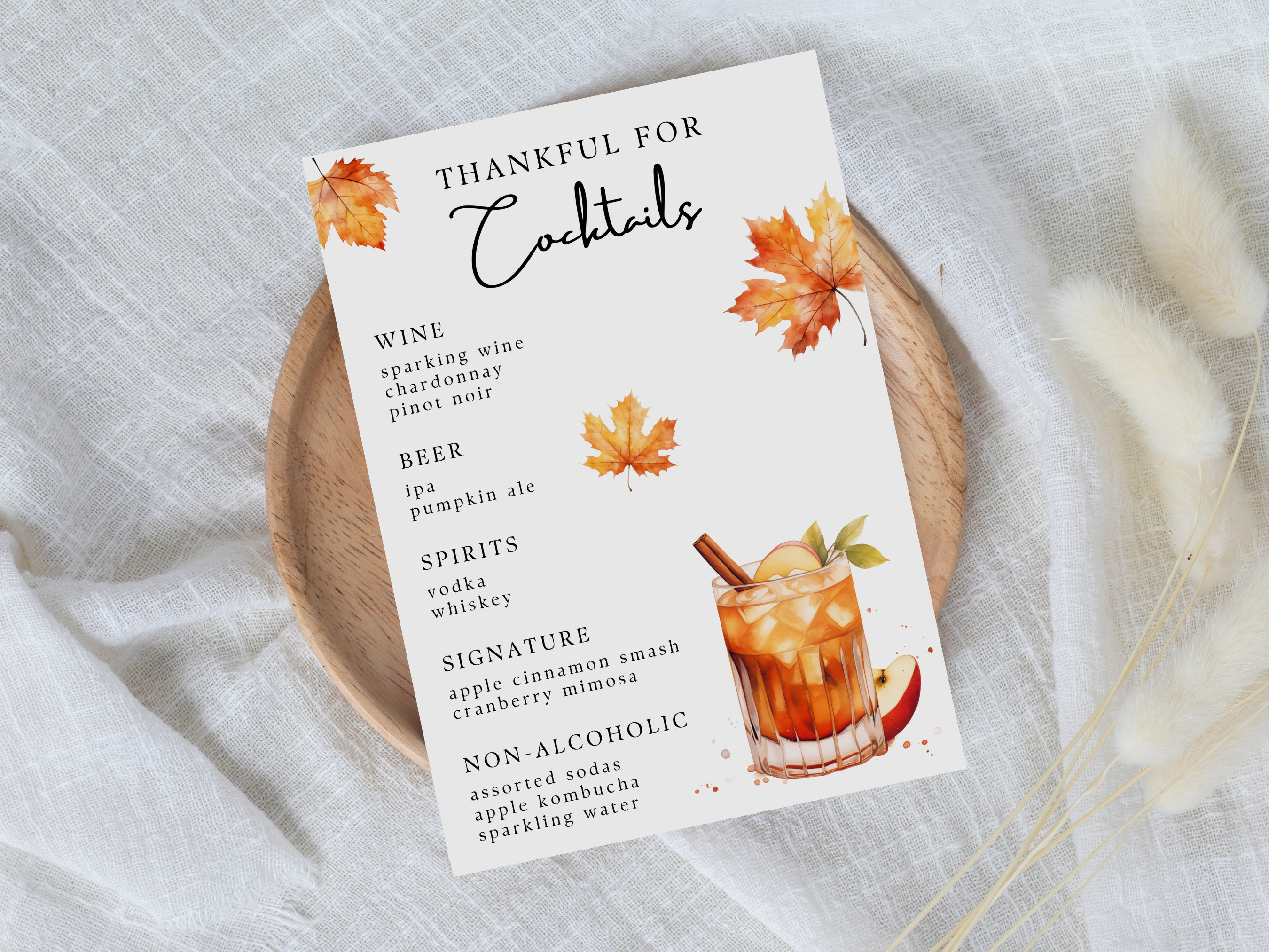 Blank Recipe Cookbook: Thanksgiving by Kisses, Signature