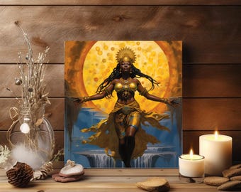 The Orisha Oshun Wall Art Digital Download - Etsy