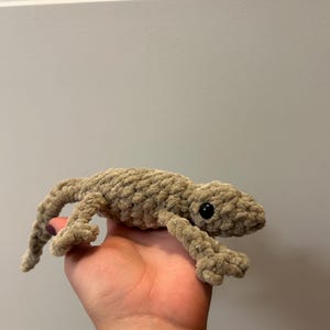 Crochet Lizard