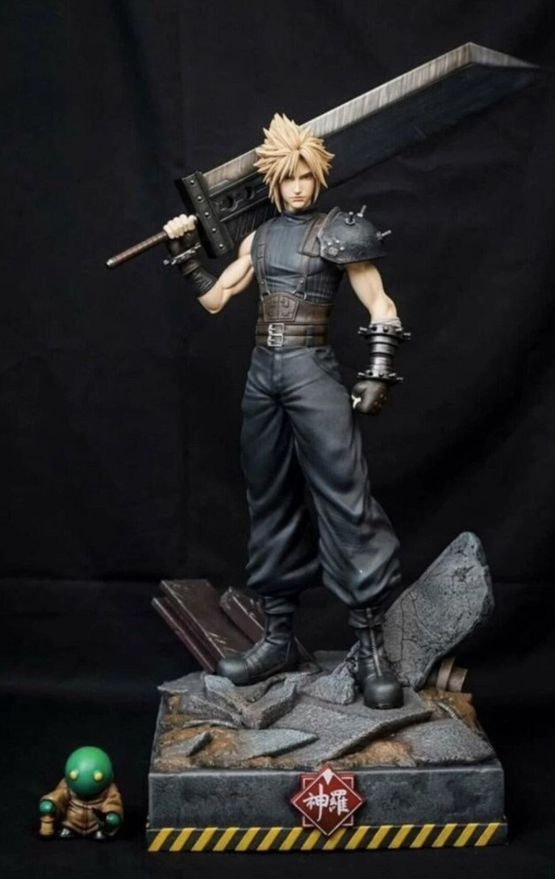 FFVII FF7 Final Fantasy Cloud STL File 3D Resin Printed Bust Figure - Etsy